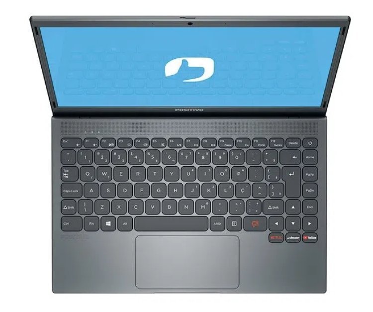 Notebook Positivo Motion C41TEi Intel® Celeron® Dual-Core™ Linux 14″ – Cinza